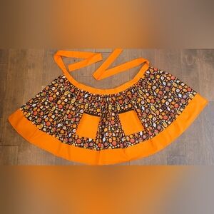 One Size Fits Most Halloween Witches Brew Half Apron, Retro Apron, Vintage